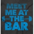 thumbnail image 2 of Funny Workout Pun Raise Your Bar Men's Graphic T Shirt Tees Brisco Brands S, 2 of 6