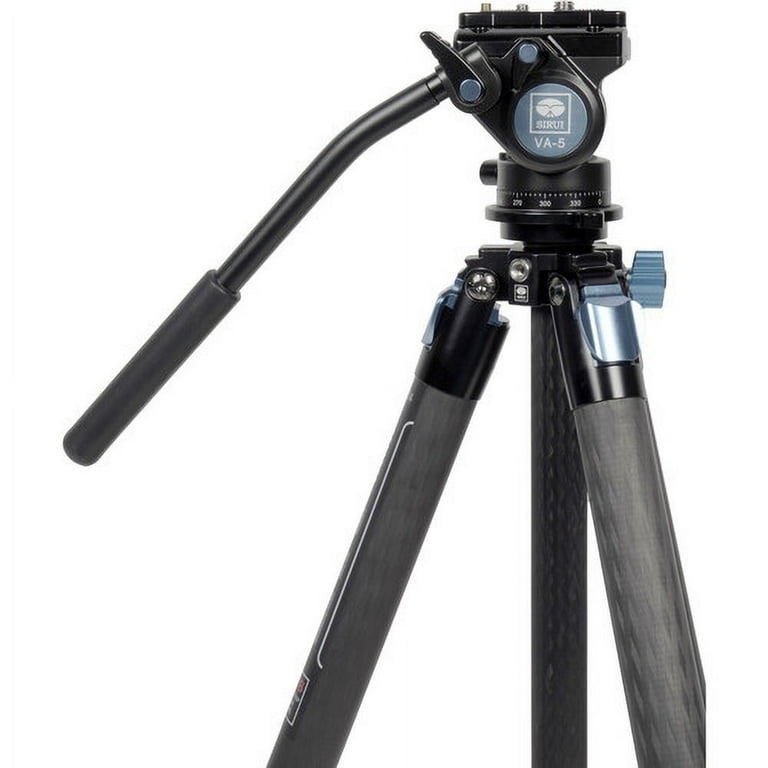 Sirui ST-224 4-Section Carbon Fiber Tripod with VA-5X Video Head