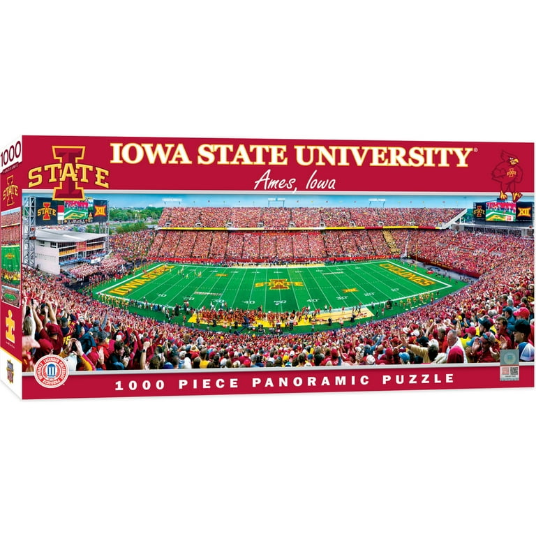 NCAA Iowa State Cyclones 1000-Piece Jigsaw Puzzle – Panoramic Stadium Scene
