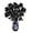Black Dahlia Flower, variant on Zukuco 10 Packs Dahlia Artificial Flowers, 15" Black Artificial Dahlia Flowers Silk Flower Bouquet Faux Dahlia Flower with Stems for Table Centerpieces Arrangement Halloween