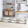 thumbnail image 3 of SKYSONIC 2'X6' Cute Love Owl Couple Runner Rug with Rubber Backing, Valentine Day Non Slip Entryway Rug Runner Washable Soft Area Rug Carpet for Hallway Bedroom Kitchen Decor, 3 of 6