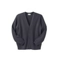 thumbnail image 4 of KingSize Men's Big & Tall Shaker Knit V-Neck Cardigan Sweater, 4 of 4