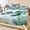 Teal Gray, variant on Twin Sze Fitted Sheet Set - Coastal Turtle 2 Piece Bedding Sets 16" Deep Pocket Fitted Sheet with 1 Pillowcase, Nautical Ocean Shells Seaweeds Starfish Brushed Microfiber Hotel Luxury Bed Sheets