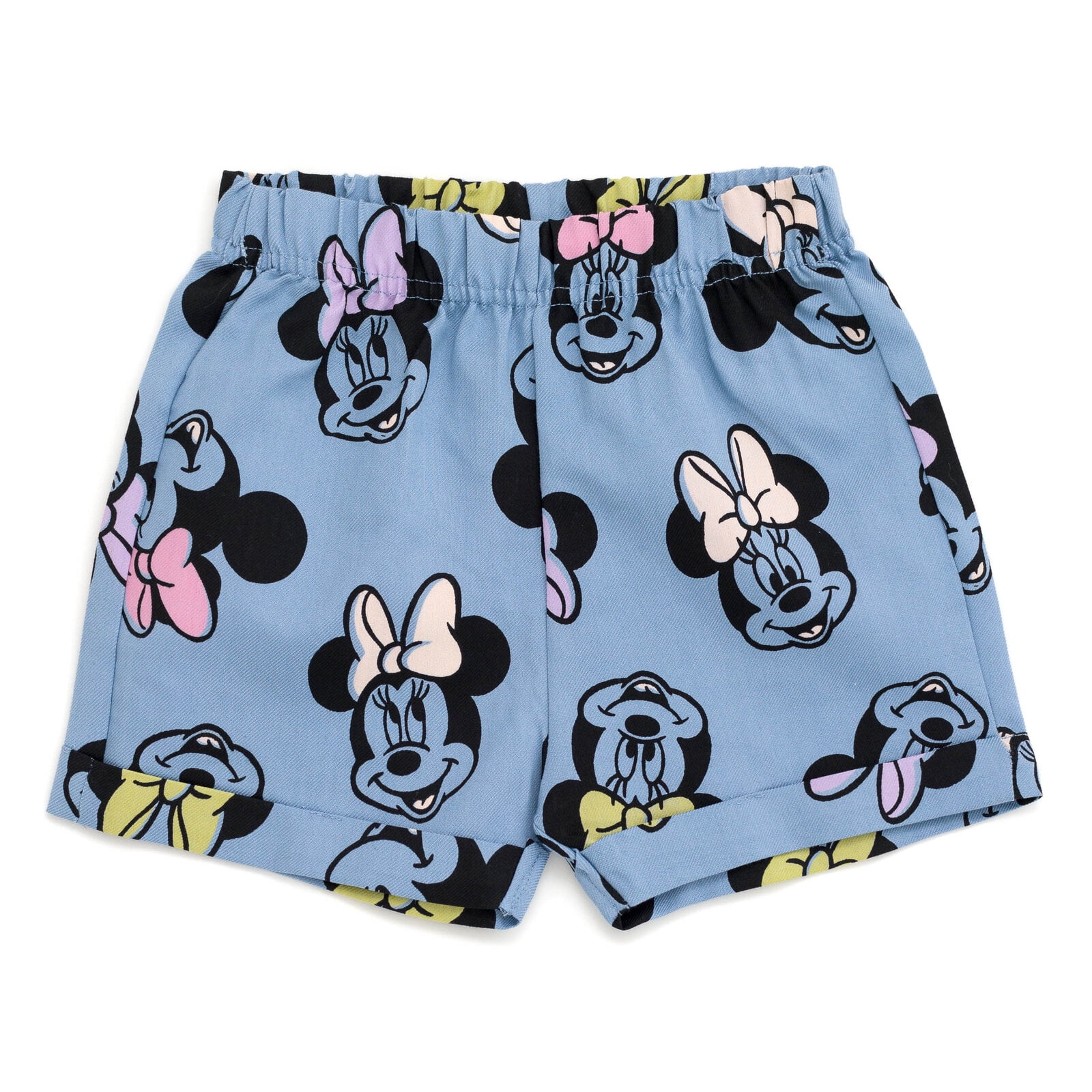 Disney Daisy Duck Minnie Mouse Figaro T-Shirt and Chambray Shorts Outfit Set Newborn to Toddler