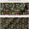 thumbnail image 2 of Soimoi Cotton Cambric Fabric Dot & Mix Vegetable Print Fabric by the Yard 56 Inch Wide, 2 of 7