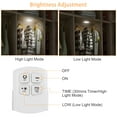 thumbnail image 6 of 3 Pack LED Closet Lights Wireless Puck Lights w/ 26FT Remote Control Timer Dimmable Battery Operated Stick On Taps Lights for Cabinet Kitchen Stairs, 6 of 12