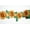 Royal Blue/Silver, variant on Yellow/Green /Brown Sun Flower Daisy Embroidered Lace Trim DIY Sewing Notions Crafts by Yard (1" Sun Flower Trim)
