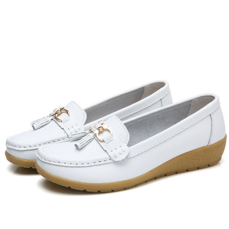 

PU Leather Moccasin Non Slip Comfortable Arch Support Flip Flops Casual Flat Sandals Women s Footwear