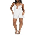 thumbnail image 2 of PENGXIANG Femmes Y2K Sortir Mini Robe Spaghetti Sangle Bodycon Coupe Basse Mini Robe Y2K Dentelle Robe de Soirée Clubwear Noir S, 2 of 7