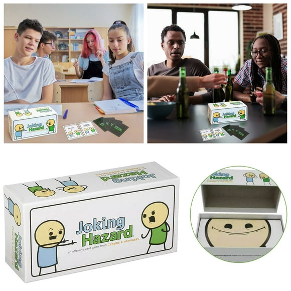 WIFKLSIIPG Toys for 4 Year Old Boys Board Game Joking Hazard Party Game Cards Joking Hazard