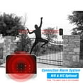 Wired Dual Beam Photoelectric Infrared Sensor Barrier Detector 100M