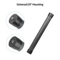 thumbnail image 3 of Universal Carbon Fiber Extension Pole Rod 35cm/13.8in with 1/4-inch 3/8-inch Mounting Interface for Camera Gimbal Stabilizer Video Cage Phone Rig, 3 of 5
