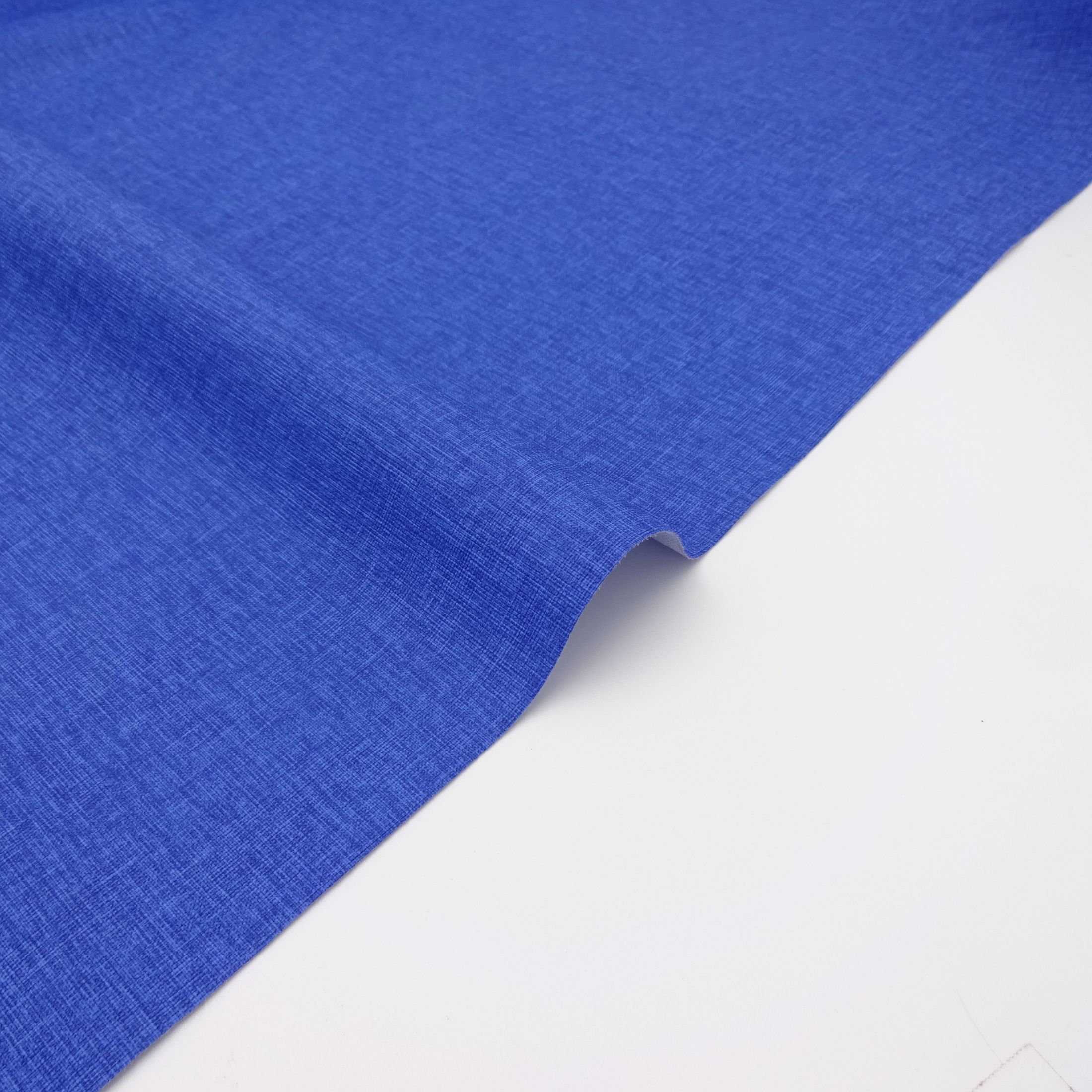 Waverly Inspirations 1.5 Yard Cut Faux Oxford Fabric, Cobalt, 44” Wide for Crafts & DIY Projects