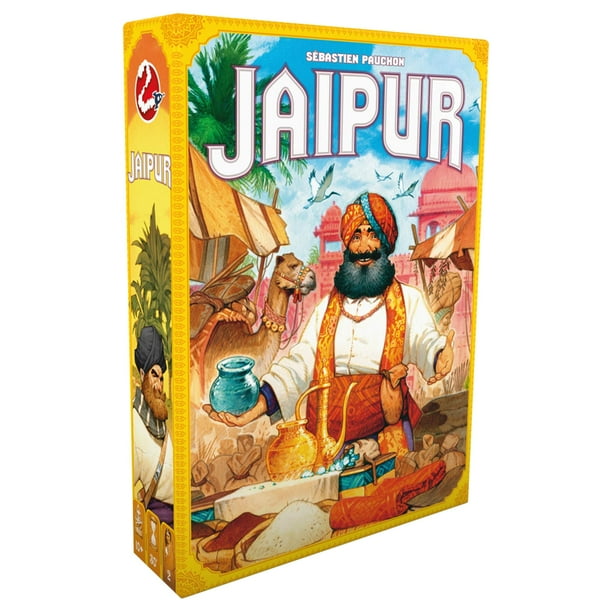 Space Cowboys Jaipur - Juego de Mesa - Juego de Comercio de Estrategia para Mayores de 10 años, 2 Jugadores, Tiempo de Juego de 30 Minutos, Nueva edición Space Cowboys NA
