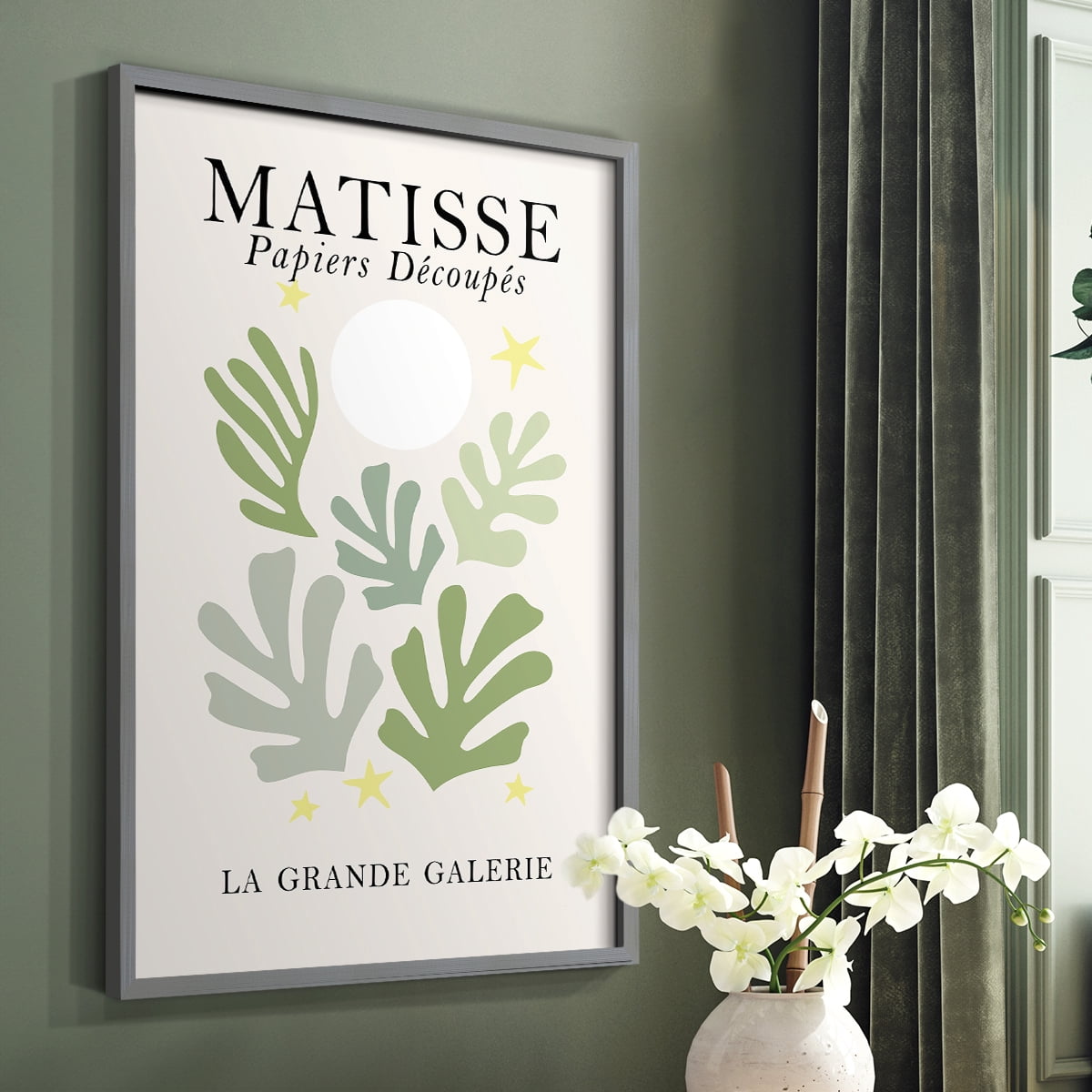 Matisse CCLXXXIV in Solid Wood 11 x 14 Framed Print