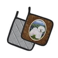 thumbnail image 2 of Carolines Treasures SS8025PTHD Bichon Frise Pair of Pot Holders, 7.5HX7.5W, multicolor, 2 of 2