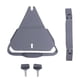 thumbnail image 1 of Stylish 0.47-1.89" Aluminum Alloy Satellite Mount for Car Rooftop Camping, 1 of 4