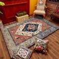 thumbnail image 4 of 2024 Bedroom mat Doormat Rectangle Floral rug Living Room Classic Ocean Rugs Kids Kitchen Stairs Carpet Anti-ski My Lux Decor Round, 4 of 6