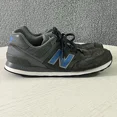 thumbnail image 4 of New Balance Shoes Mens 13 Grey 574 Sweatshirt Lifestyle Walking Sneaker ML574TTC, 4 of 6