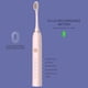 thumbnail image 5 of Cepillo de dientes eléctrico con 8 cabezales de cepillado, temporizador inteligente 5 velocidades, IPX65, 8 cabezales de repuesto rosados, 5 of 8