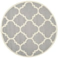 thumbnail image 5 of SAFAVIEH Cambridge Justine Geometric Quatrefoil Wool Area Rug, Silver/Ivory, 10' x 14', 5 of 11