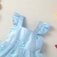 thumbnail image 3 of Tiny Cutey Toddler Girl Tulle Tutu Dress Baby Vintage Party Princess Skirt Set for 4-5T, 3 of 6
