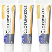Family Care Clotrimazole Anti-Fungal Cream 1% USP Original Strength (3 packs)