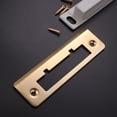thumbnail image 4 of Minkissy Door Security Plate Stainless Steel 1Set for DIY Enthusiasts Installation, 4 of 5