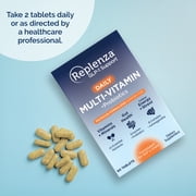 Replenza GLP-1 Support, Multivitamin Probiotic, 22 Essential Nutrients, Promotes Gut Health and Cellular Energy, 60 Tablets