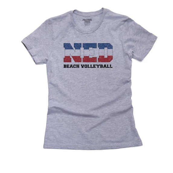 Netherlands Beach Volleyball - Olympic Games - Rio - Flag Women's Cotton Grey T-Shirt