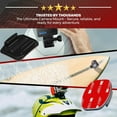thumbnail image 5 of Nordic Flash Waterproof Adhesive Mounts, Curved and Flat with 3M Pads, for GoPro Cameras, Black, 6-Pack, 5 of 8
