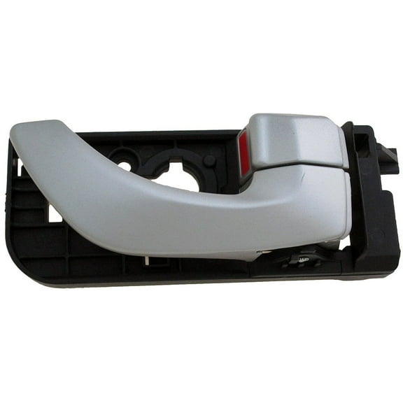 Dorman 96529 Rear Passenger Side Interior Door Handle for Specific Hyundai Models, Black; Silver