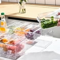 thumbnail image 3 of CGZQFEI Condiment Server, Tray, ice Party Serving bar, Chilled Caddy, bar Garnish Holder on ice, Dispenser, Salad Platter, Compartment Tray with lid, 3 of 6