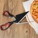 thumbnail image 5 of ¡Liquidación! Cuchillo multiusos Lssam, cortador de cajas, de grado alimenticio, afilado, de acero inoxidable y mango suave, tijeras de cocina multifuncionales de 27 cm, color negro/rojo., 5 of 6