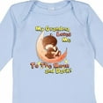 thumbnail image 4 of Inktastic My Grandma Loves Me to the Moon and Back Boys or Girls Long Sleeve Baby Bodysuit, 4 of 5
