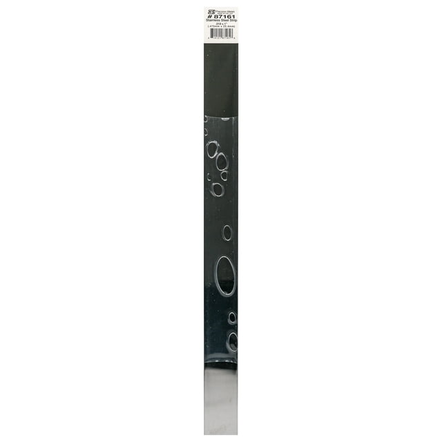 Tira de acero inoxidable K & S 87161 0.475x2.5x30cm