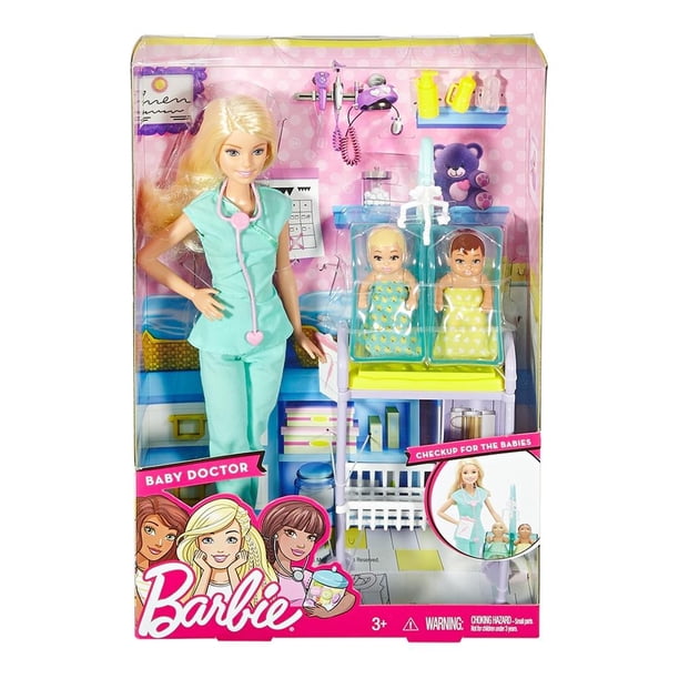Muñeca Barbie Mattel Doctora Pediatra
