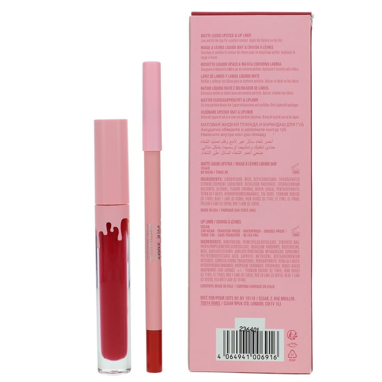 Kylie Cosmetics Matte Lip Kit - 103 Better Not Pout , 2 Pc 0.10 oz