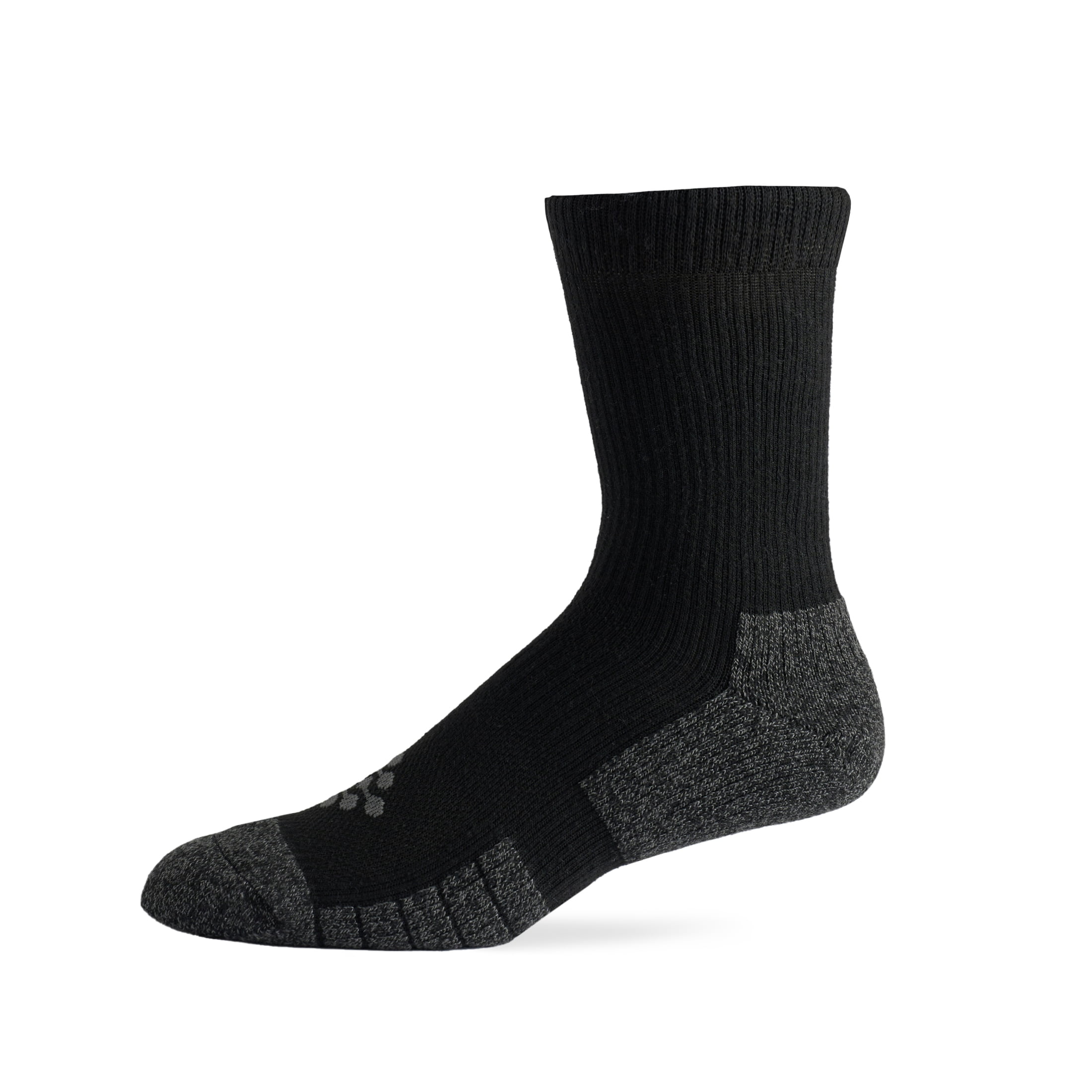 TRUEENERGY Flow High Impact Cushion Crew Sock, Men's Size 10-14.5, 3-pack