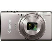 Canon PowerShot IXY 650 (ELPH 360) HS Digital Camera, Silver, Essential Bundle (International Version)
