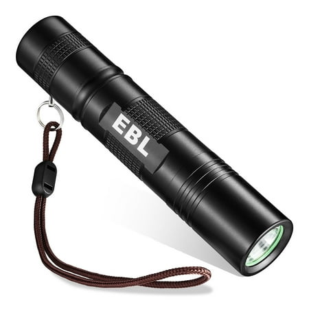 EBL Waterproof LED Flashlight Tiny & Powerful LED Portable Backup Flashlight With 5 Mode - Cree Lamp for SOS emergency, Camping, Hiking Outdoor