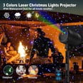 thumbnail image 3 of Proyector Láser VanSmaGo Navidad 3 Colores con Mando a Distancia para Exterior, 3 of 7