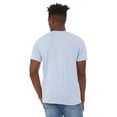 thumbnail image 2 of Bella Canvas Mens CVC Jersey Tee, 3XL, Heather Prism Blue, 2 of 3