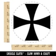 thumbnail image 2 of Templar Cross Self-Inking Rubber Stamp Ink Stamper - Black Ink - Large 1-1/2 Inch, 2 of 7