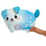 Pikmi Pops Jelly Dreams Glint The Dog - 11" LED Light Up Plush Toy With 3 Glow Modes, Glow-in-the-Dark Stickers