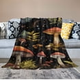 thumbnail image 2 of Nawypu Mushroom Blanket-Mushroom Blanket for Boys, Girls Mushroom Gift for Mushroom Lovers-Cozy Soft Flannel Lightweight and Warm Used for Room Bed Camping, 2 of 6