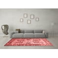thumbnail image 3 of Ahgly Company Indoor Rectangle Abstract Red Contemporary Area Rugs, 3' x 5', 3 of 4