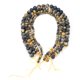 thumbnail image 3 of Cuentas de piedra para hacer joyas, pulsera de piedra natural de 4 cuerdas, joyería de cuentas de piedra para bricolaje, cuentas de piedra para bricolaje, rendimiento sólido, 3 of 8