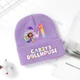 thumbnail image 3 of Gabbys-gorro de punto con letras para niños y niñas, gorro suave y cálido de dibujos animados, para casa de muñecas, para regalo, A-Z de invierno, 3 of 5