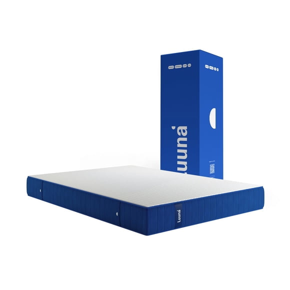 Colchón En Caja Queen Size Luuna Elite En Caja 20 cm con Espuma AirCell® y Active Support®